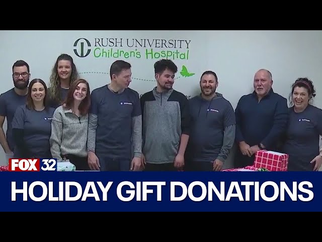 ⁣Local law firm donates Christmas gifts to children battling rare diseases