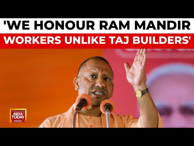 ⁣Yogi Adityanath Lauds BJP for Honouring Ram Mandir Workers | India Today