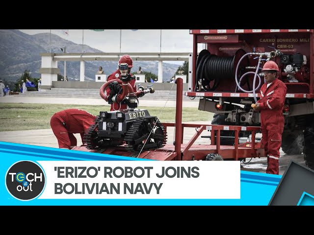 ⁣Erizo: Firefighting Robot | Tech It Out | WION