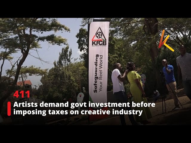 ⁣Artists demand government investment before imposing taxes on creative industry