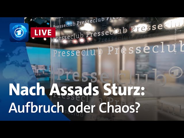 ⁣Syrien nach Assads Sturz: Aufbruch oder Chaos? | Presseclub