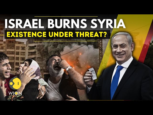 ⁣Syria Live News: Israel Bombs Key Military sites, Destroy All Roads in Syria's Quneitra | WION 