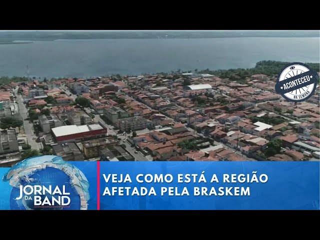 ⁣Aconteceu na Semana | Veja como está a região afetada pelo desastre ambiental da Braskem