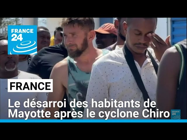 ⁣Le désarroi des habitants de Mayotte après le passage du cyclone Chiro • FRANCE 24