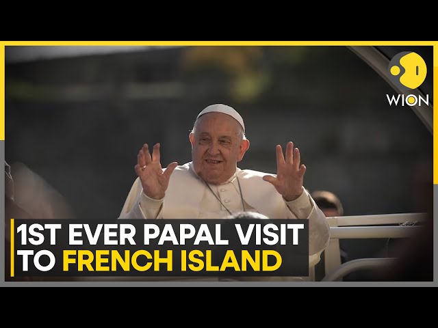 ⁣Pope Francis Makes 1st Papal Visit To France's Corsica Awash In Expressions Of Popular Piety