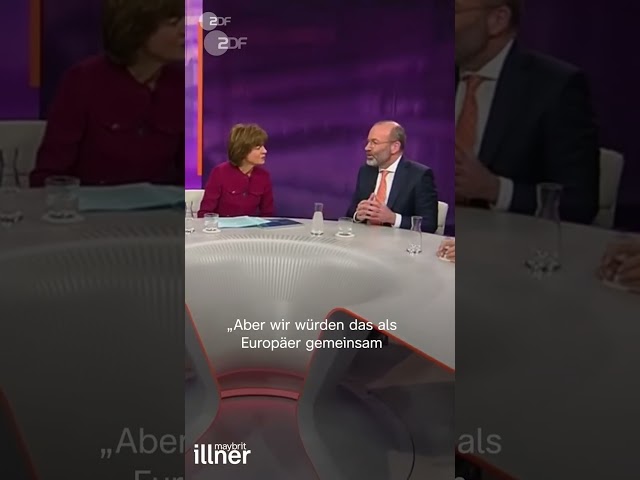 ⁣EVP-Politiker Manfred Weber fordert europäische Friedenstruppe | #shorts #short #lanz