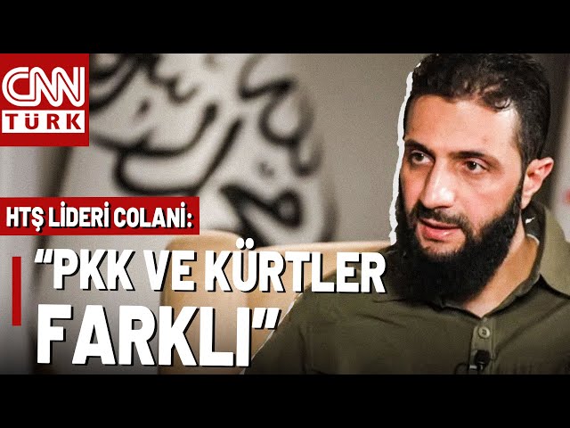 ⁣HTŞ Lideri Colani'den Açıklama! "PKK ve Kürtler Aynı Kefeye Konulamaz"