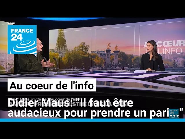 ⁣Didier Maus: "Il faut être audacieux pour prendre un pari mais on est jamais sur de le gagner.&