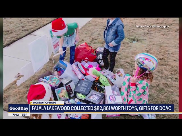 ⁣FaLaLa Lakewood collects nearly $83k in gifts for DCAC