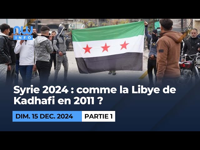 ⁣Syrie 2024 : comme la Libye de Kadhafi en 2011 ? P1