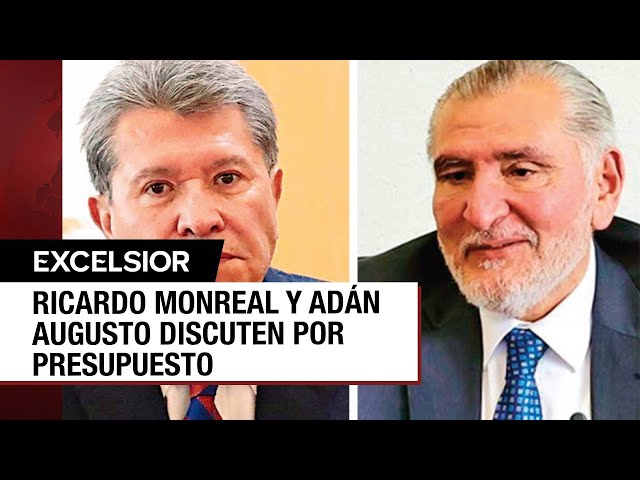 ⁣Presupuesto genera discordia en Morena; chocan Monreal y Adán Augusto