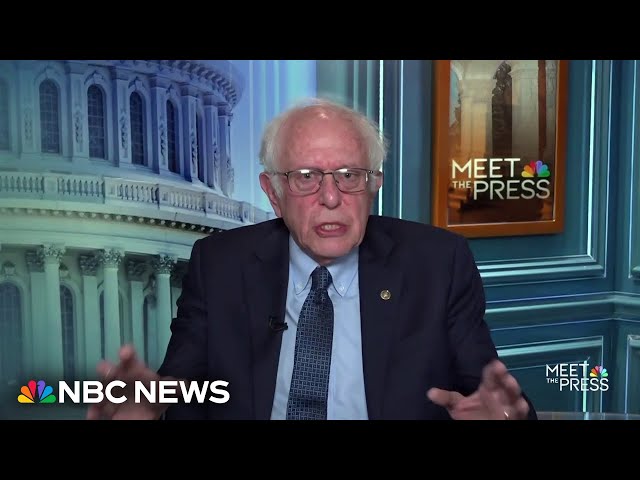 ⁣Sen. Bernie Sanders says he’s ‘nervous’ about Christopher Wray’s resignation: Full interview