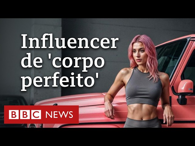 ⁣As influencers de 'corpo perfeito' criadas por IA e patrocinadas por marcas esportivas