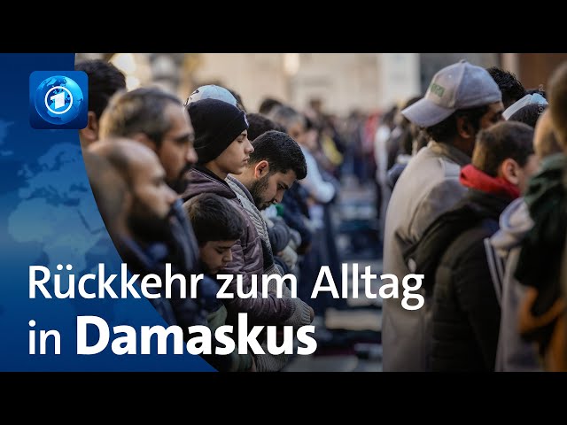 ⁣Syrien: langsame Rückkehr in den Alltag in Damaskus