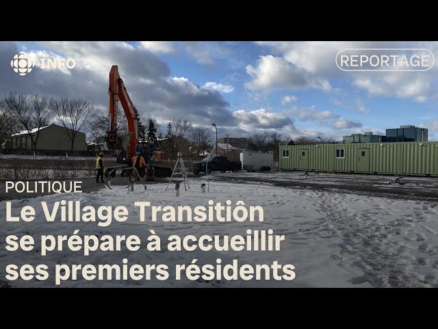 ⁣Le Village Transitiôn sur le point d'accueillir ses premiers résidents