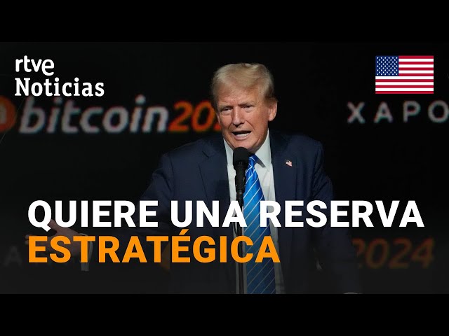 ⁣EE.UU: DONALD TRUMP PROMETE un ESPALDARAZO SIN PRECEDENTES al BITCOIN | RTVE Noticias