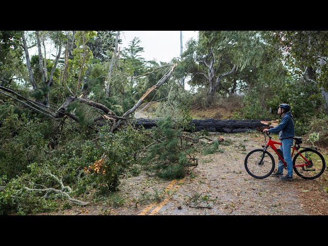 ⁣Several injured after rare tornado touches down in northern California