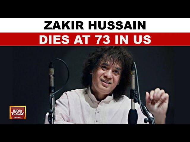 ⁣Zakir Hussain Tabla Maestro Passes Away At 73 In United States | India Today