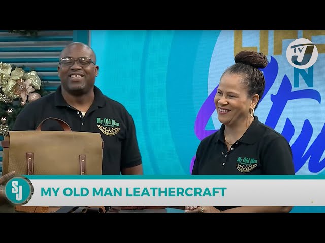 ⁣My Old Man Leathercraft | TVJ Smile Jamaica