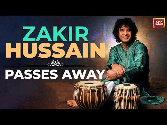 ⁣Legendary Tabla Player Zakir Hussain Dies In US At The Age Of 73, Nation Pays Tribute | India Today