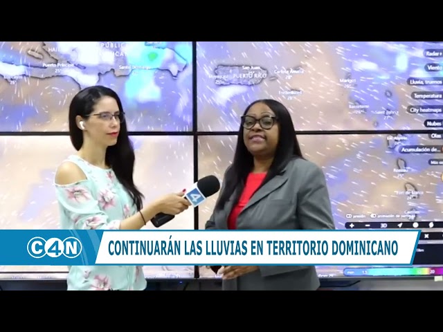 ⁣Las lluvias continuarán en varias regiones del territorio dominicano