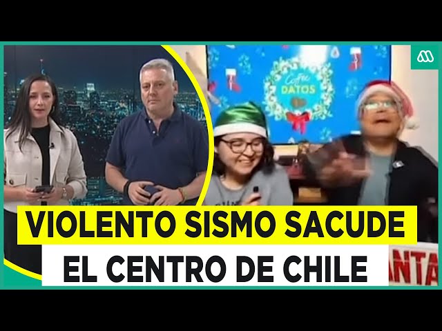 ⁣Sismo 6.3 sacude el centro de Chile: Los videos del temblor