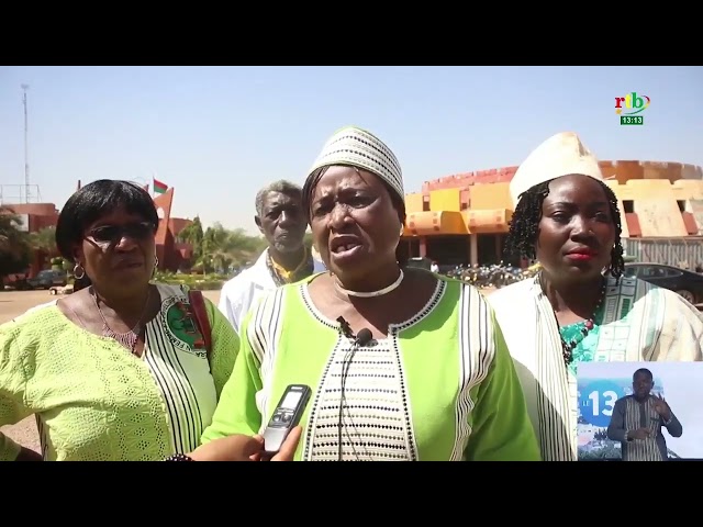 ⁣Les produits locaux transformés par les femmes en exposition à Ouagadougou