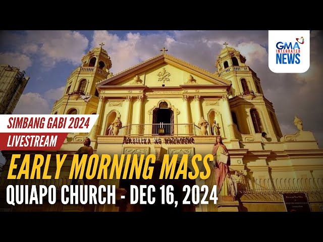 ⁣LIVE: Simbang Gabi | December 16, 2024