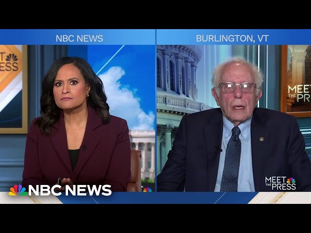 ⁣Biden’s pardon of son Hunter sets ‘dangerous’ precedent, Sen. Bernie Sanders says