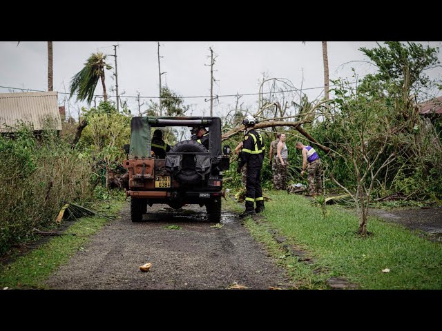 ⁣At least 11 dead, dozens injured after cyclone in Mayotte