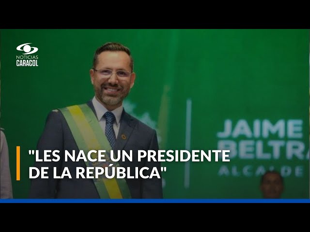 ⁣Jaime Andrés Beltrán, alcalde de Bucaramanga, aspiraría a la Presidencia de la República: esto dijo