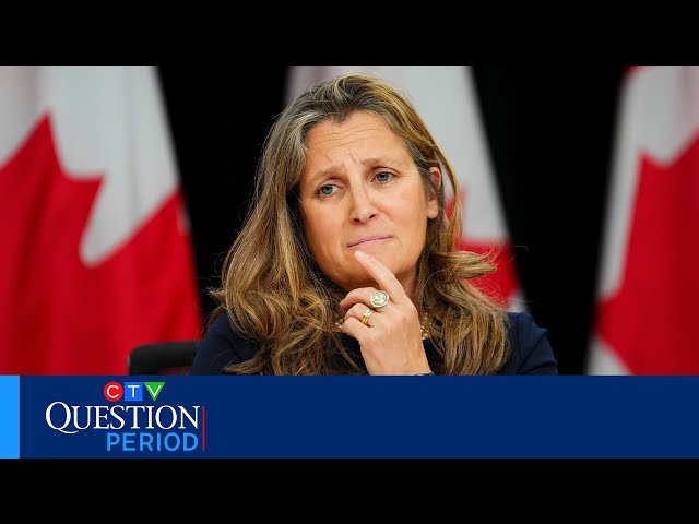 ⁣“A really good possibility” Freeland’s days are numbered as finance minster | CTV Question Period