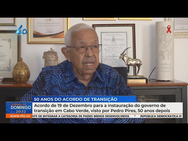 ⁣Acordo de 19 de Dezembro 1974 para instauração do governo de transição em CV, visto por Pedro Pires