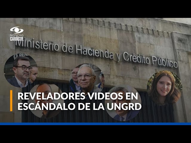 ⁣Exclusivo: Videos muestran a protagonistas del escándalo de la UNGRD en reuniones en MinHacienda