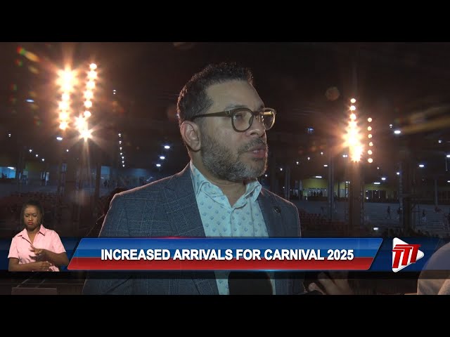 ⁣Increased Arrivals For Carnival 2025