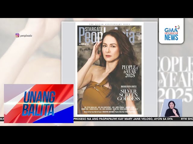 ⁣Marian Rivera at Carlos Yulo, kabilang sa People of the Year 2025 ng People's Asia | Unang Bali