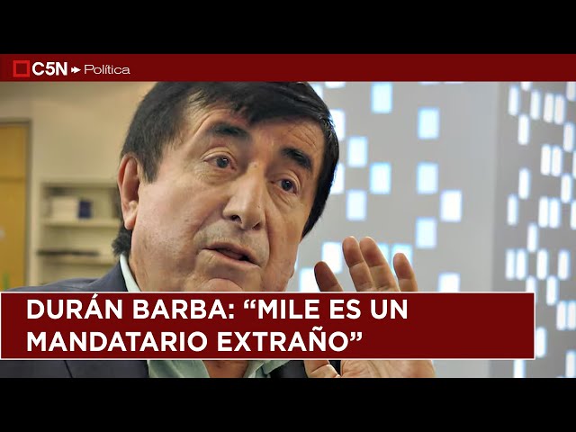 ⁣JAIME DURÁN BARBA sobre el GOBIERNO de MILEI: "JAVIER es un MANDATARIO EXTRAÑO"