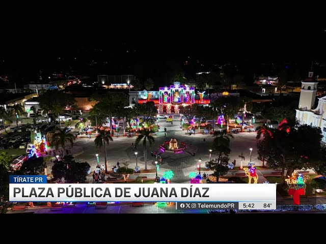 ⁣Fascinantes decoraciones navideñas alrededor de la isla