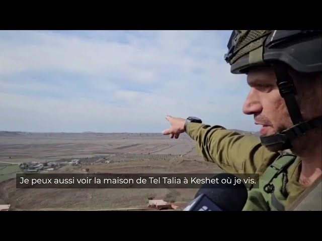 ⁣Les Parachutistes de Tsahal déployés dans la zone tampon avec la Syrie