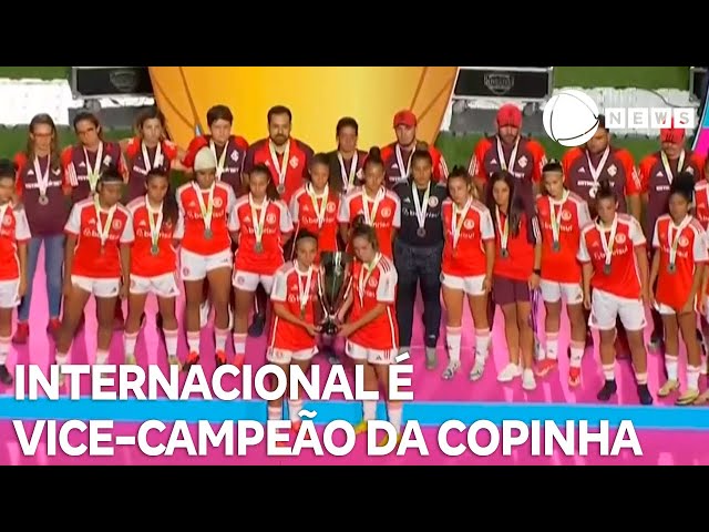 ⁣Internacional é vice-campeão da Copinha Feminina 2024