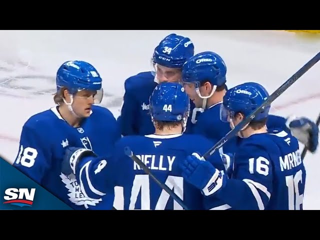 ⁣Maple Leafs Surge With Three Consecutive Goals vs. Sabres