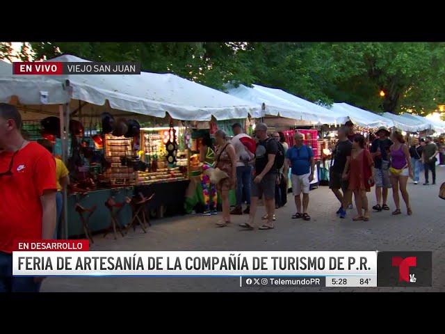 ⁣Celebran la edición #27 de la Feria de Artesanía en el Viejo San Juan