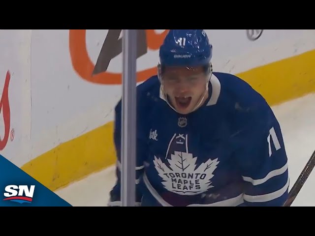 ⁣Maple Leafs' Max Domi Wires Home First Goal Of Season vs. Sabres