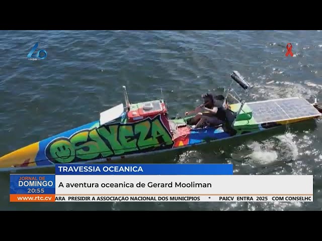 ⁣A aventura oceanica de Gerard Mooliman