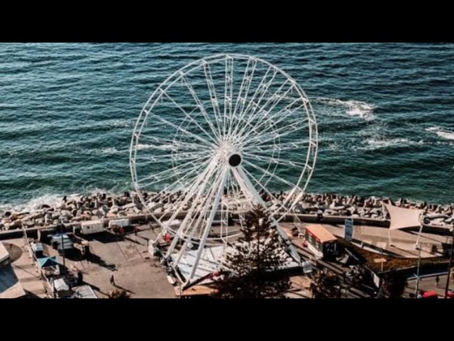 ⁣Éxito total Miles de personas hacen fila para subir a la rueda de la fortuna en Viña del Mar9