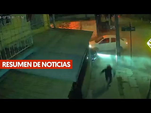 ⁣Bomberos sufren encerrona en camino a incendio en Renca - Resumen de noticias 15 de diciembre