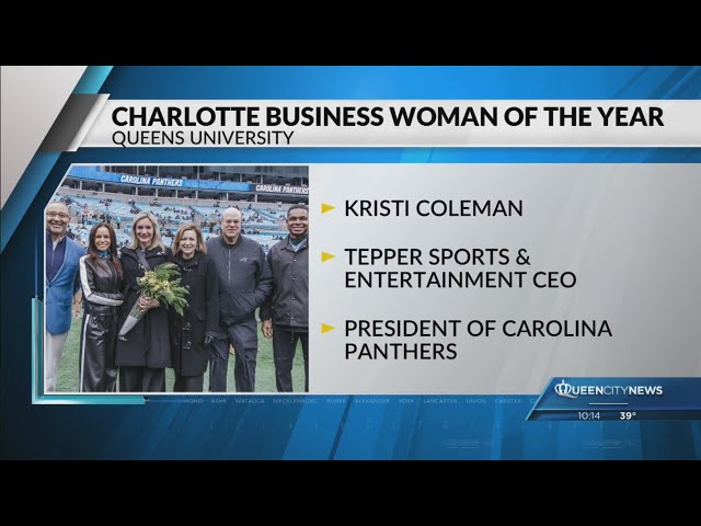 ⁣Kristi Coleman named Queens University of Charlotte’s businesswoman of the year