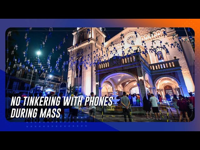 ⁣Priest: No tinkering with phones, talking with friends during Simbang Gabi | TeleRadyo Serbisyo