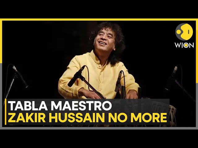 ⁣Tabla Maestro Zakir Hussain Passes Away At 73 In San Francisco | World News | WION