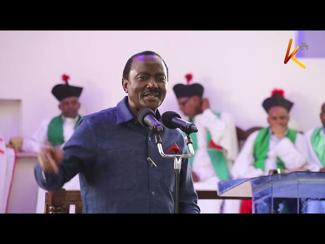 ⁣Kalonzo amtetea Rais mstaafu Uhuru Kenyatta baada ya mkutano wake wiki iliyopita na Rais Ruto